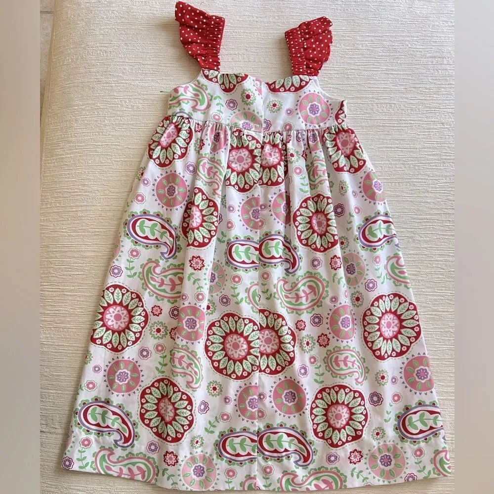 THIS and THAT Christmas Dress little girl size 6